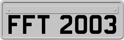 FFT2003