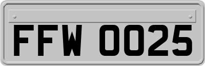 FFW0025