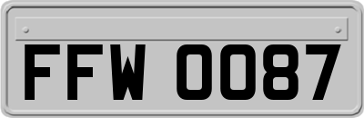 FFW0087