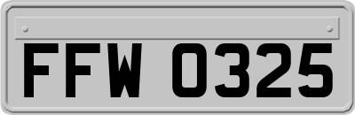 FFW0325