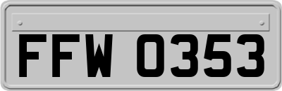 FFW0353