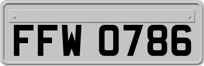 FFW0786