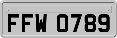FFW0789