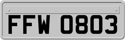 FFW0803