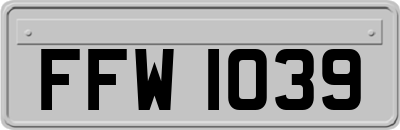 FFW1039