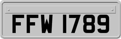 FFW1789