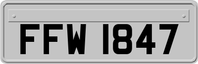 FFW1847