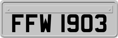 FFW1903