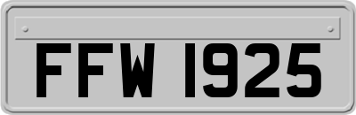 FFW1925
