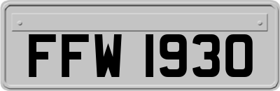 FFW1930