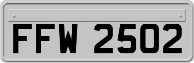 FFW2502