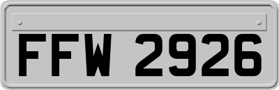 FFW2926