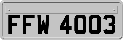 FFW4003