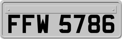 FFW5786