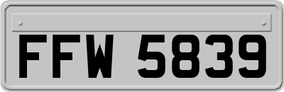 FFW5839