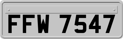 FFW7547