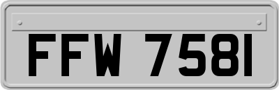 FFW7581