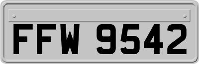 FFW9542