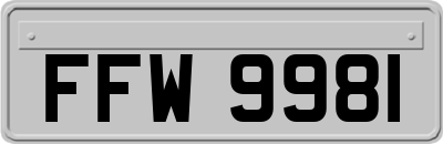 FFW9981