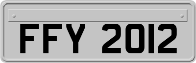 FFY2012