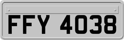FFY4038