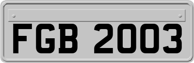 FGB2003