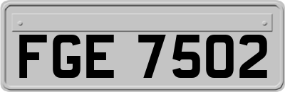 FGE7502