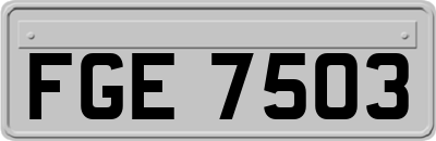 FGE7503