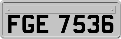 FGE7536