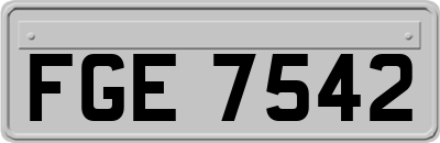 FGE7542