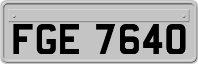 FGE7640