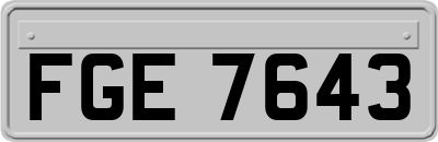 FGE7643