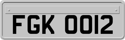 FGK0012