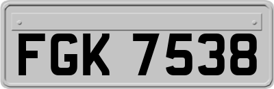 FGK7538