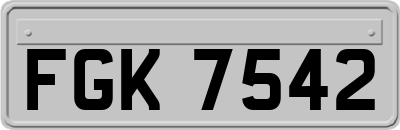 FGK7542