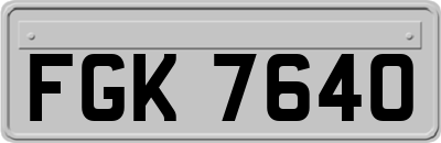FGK7640