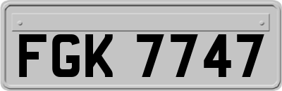 FGK7747