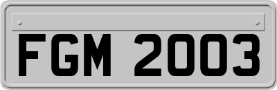 FGM2003