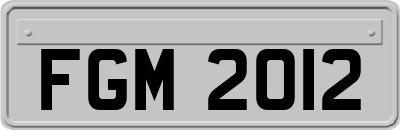 FGM2012