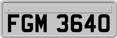 FGM3640