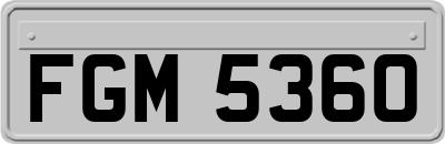 FGM5360