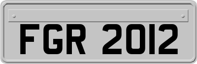 FGR2012