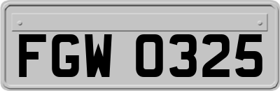 FGW0325