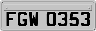 FGW0353