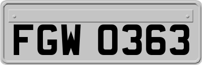 FGW0363