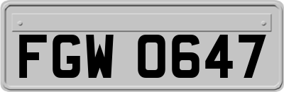 FGW0647