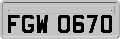 FGW0670