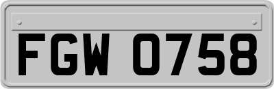 FGW0758