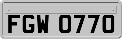 FGW0770
