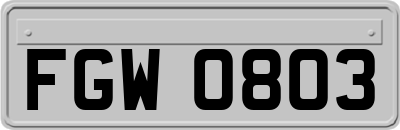 FGW0803